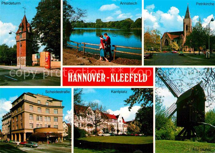 Kleefeld Hannover Pferdeturm Annateich Petrikirche Alte Muehle Kantplatz Scheide