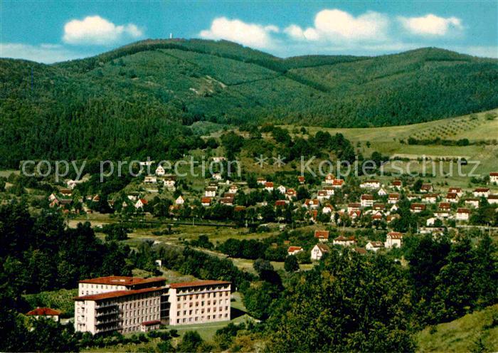 Rotenburg Fulda Panorama Luftkurort Kreiskrankenhaus