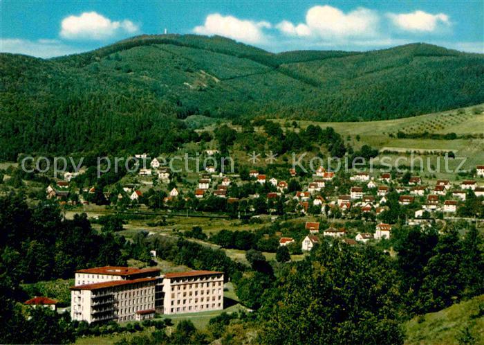 Rotenburg Fulda Panorama Luftkurort Kreiskrankenhaus