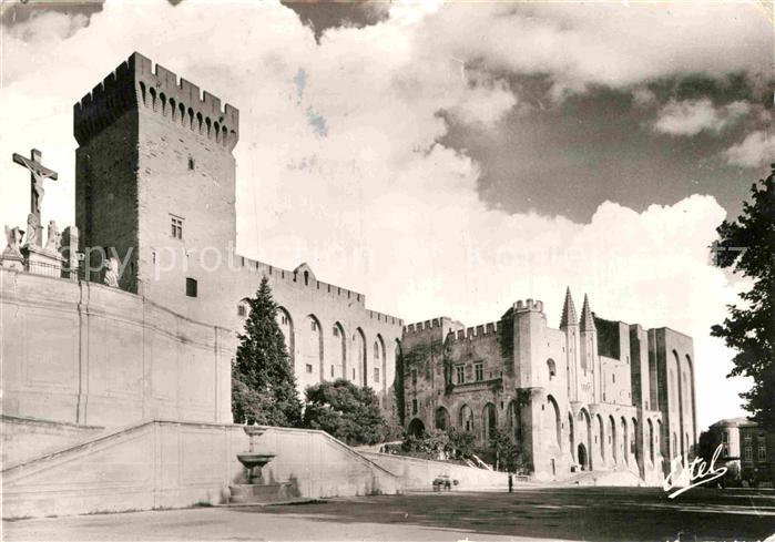 Avignon Vaucluse Palais des Papes Facade