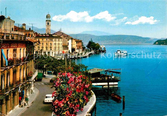 Salo Lago di Garda Veduta del lungolago Gardasee