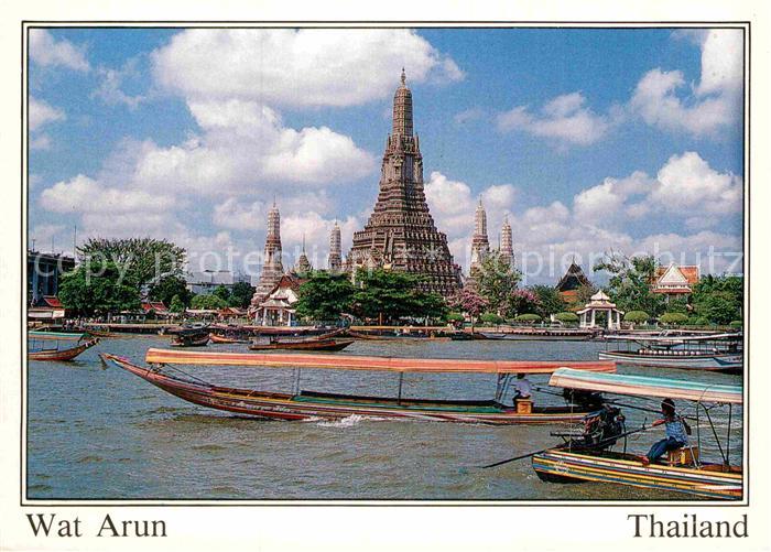 Bangkok Wat Arun Temple of Dawn Chao Phaya River