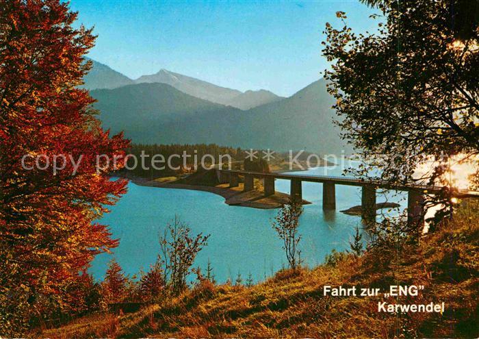 Hinterriss Tirol Fahrt zur Eng Karwendel Deutsche Alpenstrasse Herbststimmung Sy