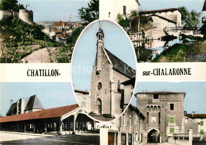 Chatillon-sur-Chalaronne Teilansichten Kirche