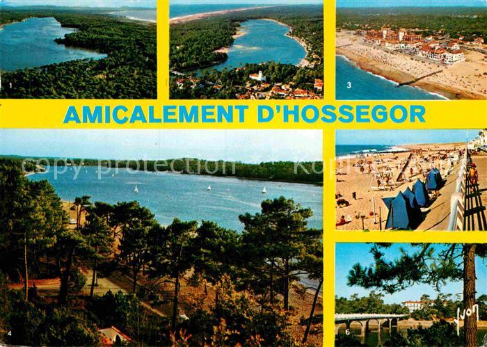 Hossegor Soorts Landes Lac Marin Ocean Plage Canal