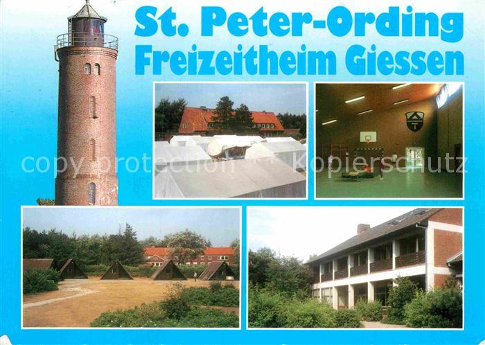 St Peter-Ording Freizeitheim Giessen Zeltplatz Ferienhaeuser Sporthalle Leuchttu