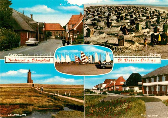 St Peter-Ording Museum Strand Strandsegeln Leuchtturm Promenade