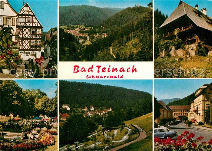 Bad Teinach-Zavelstein Teilansichten Kurort Landschaftspanorama Schwarzwald