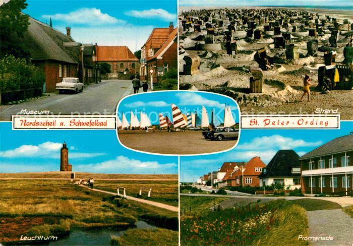 St Peter-Ording Museum Strand Stransegeln Leuchtturm Promenade