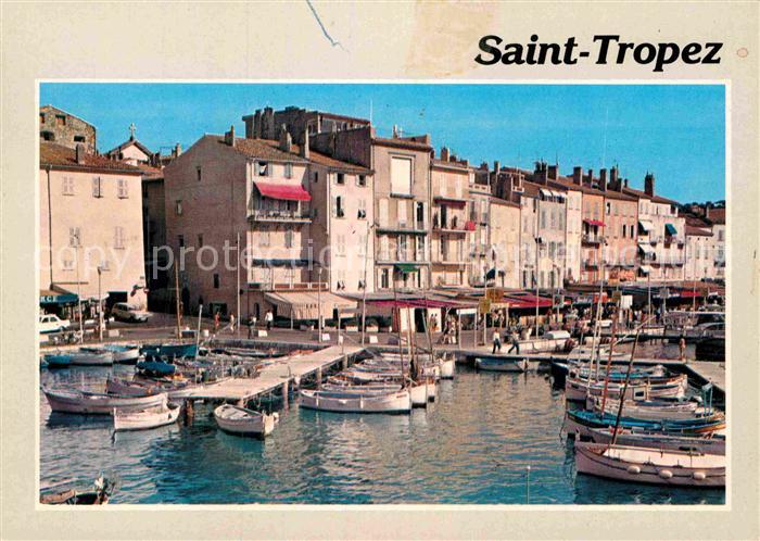 Saint Tropez Var Vue du port