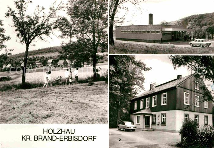 Holzhau Brand-Erbisdorf Erholungsort Neue Konsum Kaufhalle Postamt