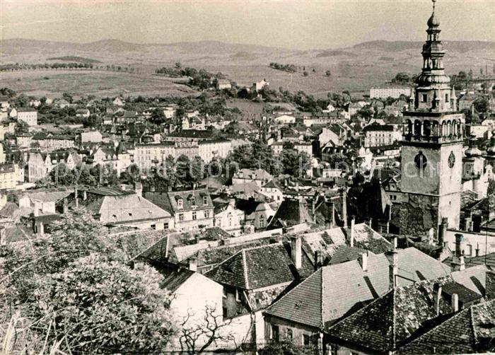 Klodzko Stadtbild mit Kirche