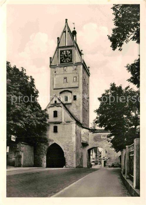 Memmingen Bayern Kemptner Tor