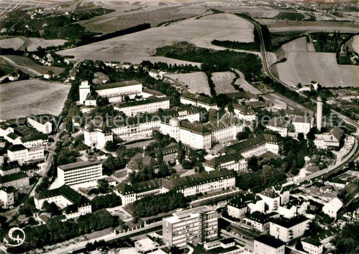WueRZBURG Bayern Universitaetsklinik Luitpold Krankenhaus Fliegeraufnahme