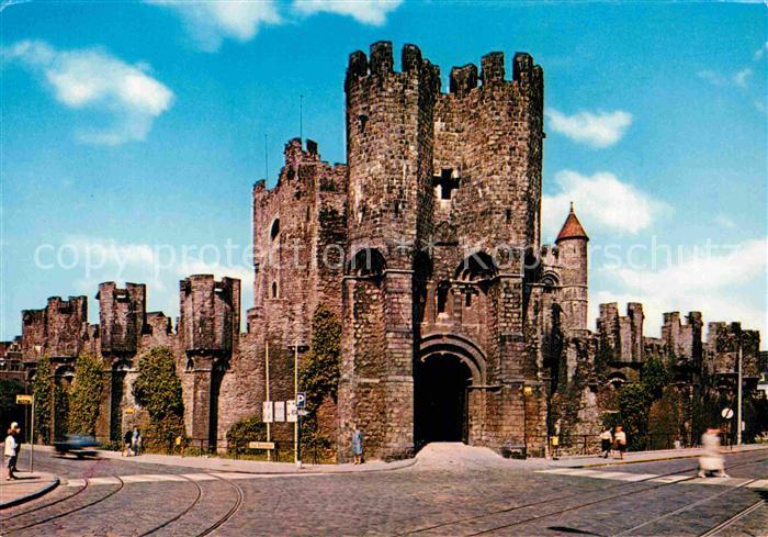 Gent Gand Flandre Gravenkasteel Grafenburg