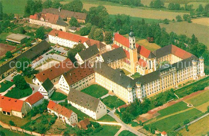 Ochsenhausen Ehemalige Reichsabtei Benediktinerkloster Fliegeraufnahme