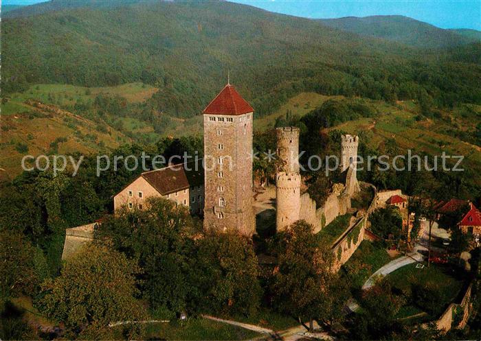 Heppenheim Bergstrasse Starkenburg Fliegeraufnahme
