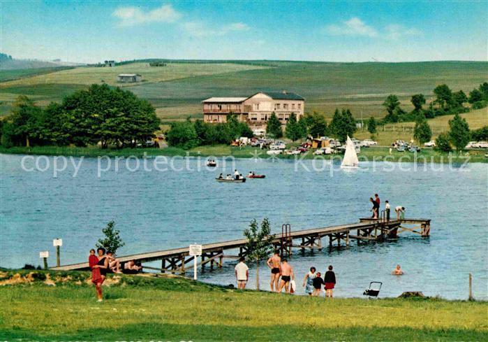 Gedern Gederner See mit Seehotel Badestrand