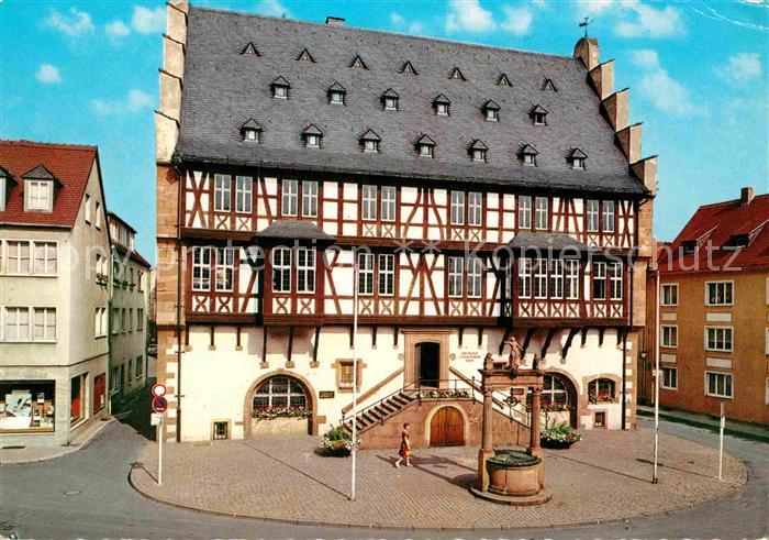 Hanau Main Goldschmiedehaus Historisches Gebaeude Fachwerkhaus
