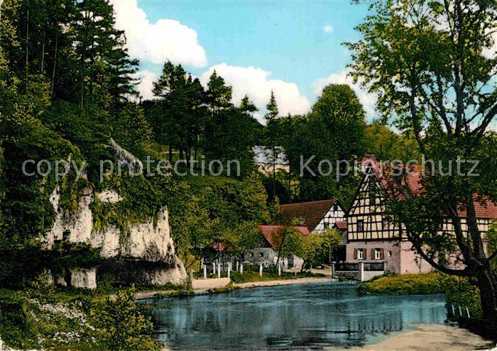 Velden Mittelfranken Motiv bei der Stadtmuehle