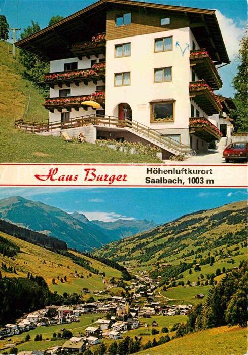 Saalbach-Hinterglemm Pension Burger Landschaftspanorama Alpen