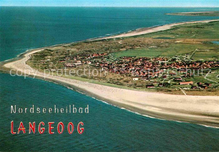 Langeoog Nordseebad Fliegeraufnahme