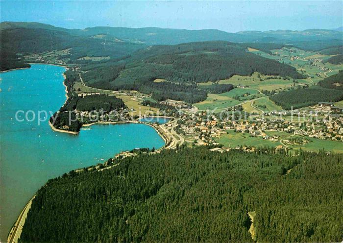 Schluchsee Schwarzwald Fliegeraufnahme