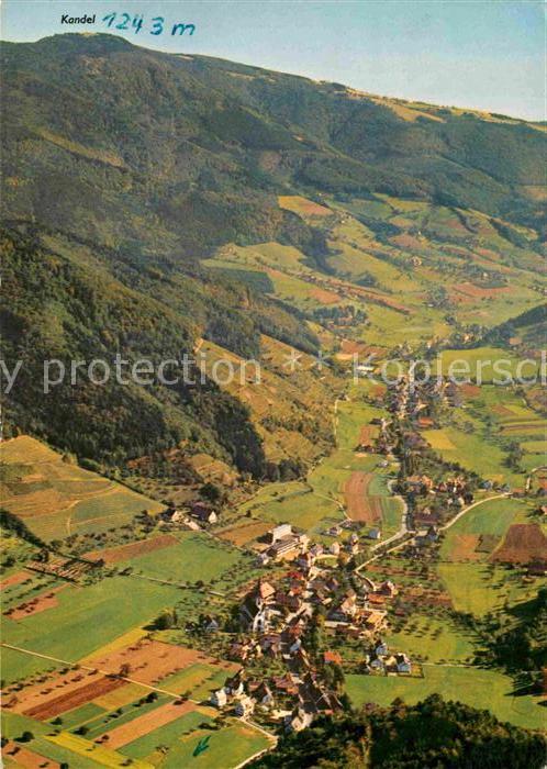 Glottertal mit Blick zum Kandel Fliegeraufnahme