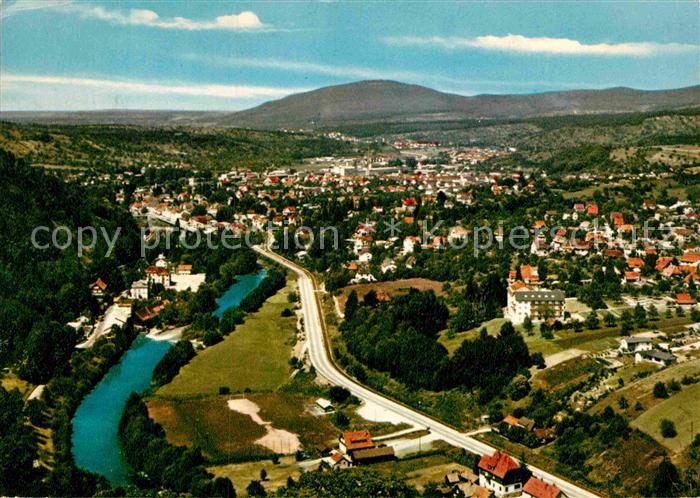 Gernsbach Blick vom Schloss Eberstein Murgtal
