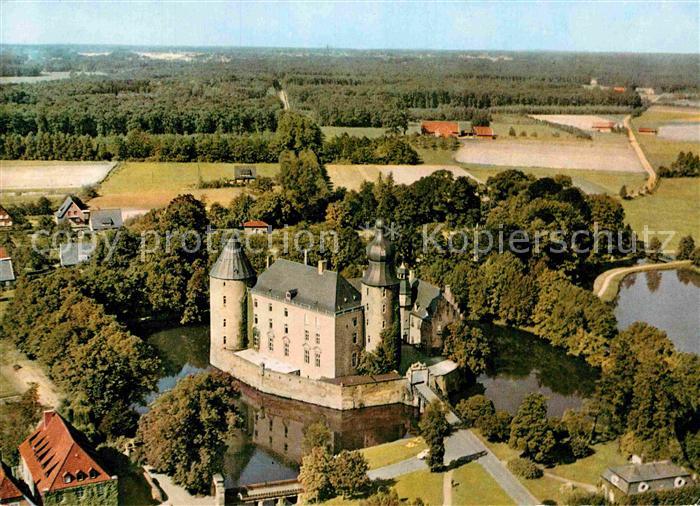 Gemen Jugendburg Fliegeraufnahme