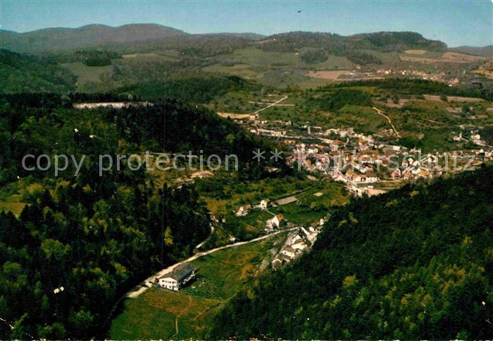 Altenbach Baden Hotel Bellevue Odenwald Fliegeraufnahme