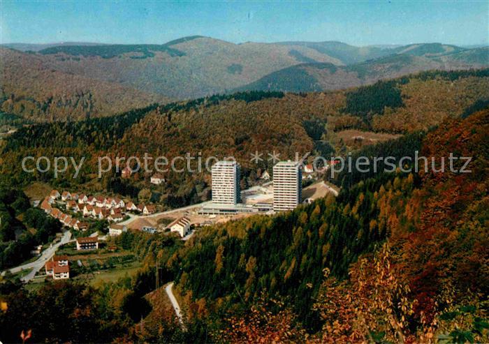 Bad Lauterberg Panorama mit Blick zum Apartment Hotel Panoramic
