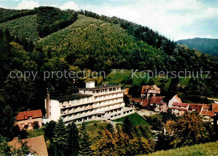 Bad Lauterberg Kneipp Sanatorium Dr v Plachy Kneippheilbad