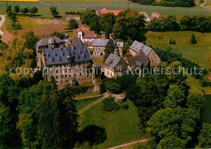 Lauterbach Hessen Schloss Eisenbach Fliegeraufnahme