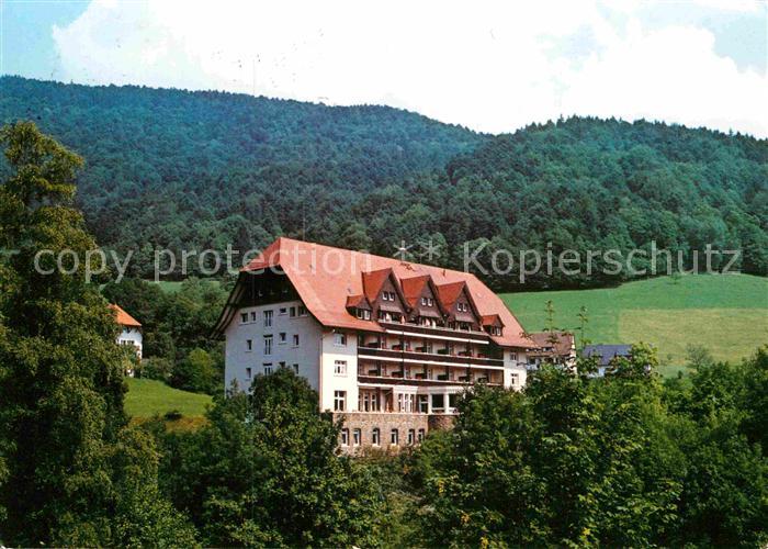 Glottertal Sanatorium Kurhaus Glotterbad Schauplatz der Fernsehserie Schwarzwald