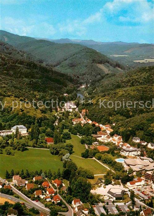 Bad Bergzabern Kneippheilbad Kurort Naturpark Pfaelzerwald Fliegeraufnahme
