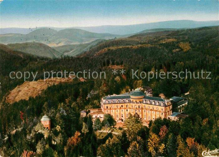Buehl Baden Kurhaus Buehlerhoehe Schloss Schwarzwald Merkur Fliegeraufnahme