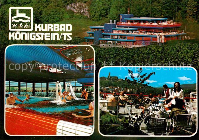 Koenigstein Taunus Kurbad Restaurant Terrasse