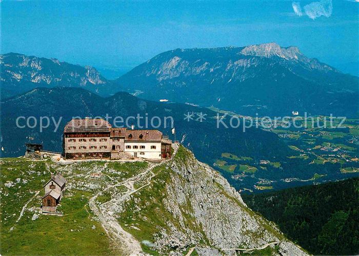 Berchtesgaden Watzmannhaus mit Untersberg Alpenpanorama