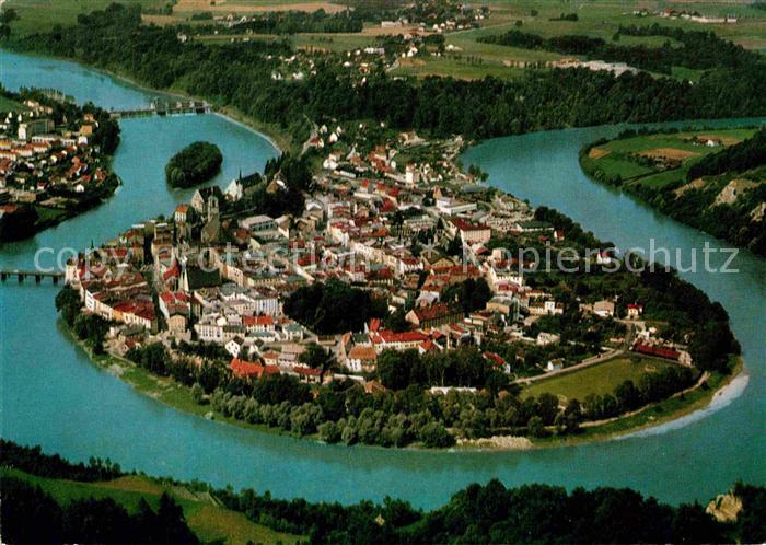 Wasserburg Inn Fliegeraufnahme