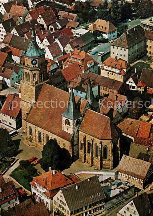 Weil der Stadt Katholische Pfarrkirche St Peter und Paul Fliegeraufnahme