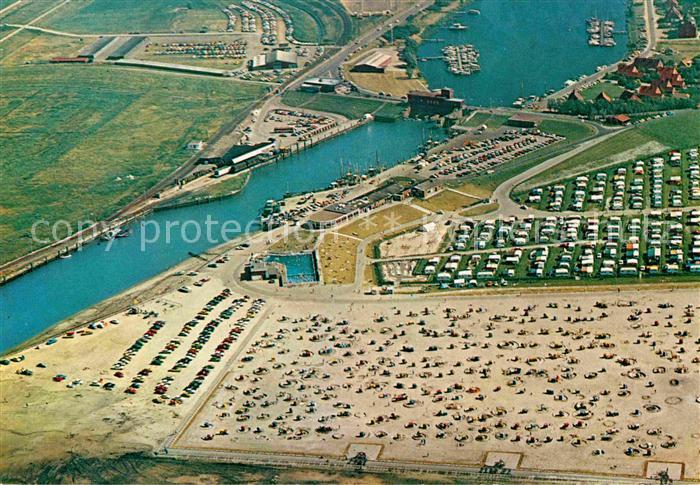 Harlesiel Nordseekuestenbad Fliegeraufnahme