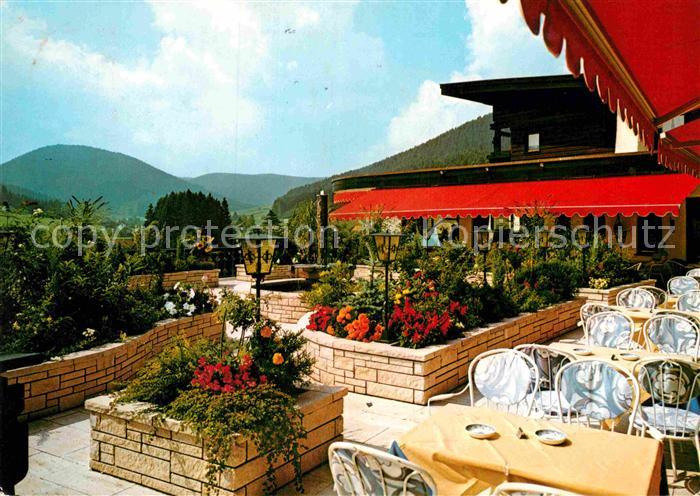 Mitteltal Schwarzwald Kurhotel Mitteltal Restaurant Terrasse
