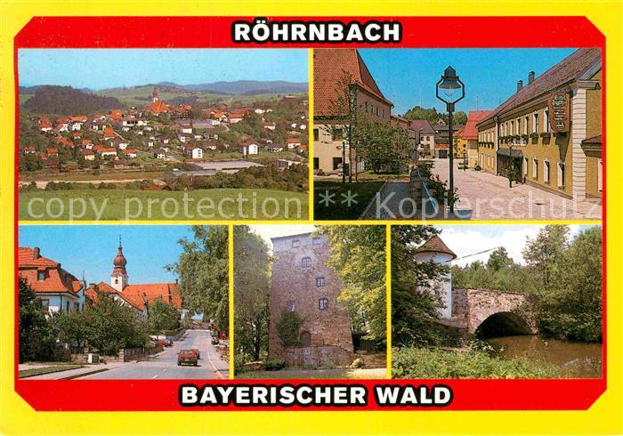 Roehrnbach Erholungsort Bayerischer Wald Burg Kaltenstein