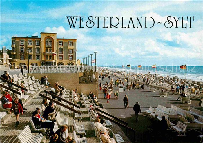Westerland Sylt Strandpromenade Hotel Miramar