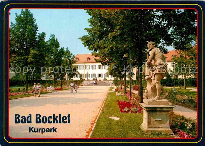 Bad Bocklet Kurpark Denkmal Statue Bayerisches Staatsbad