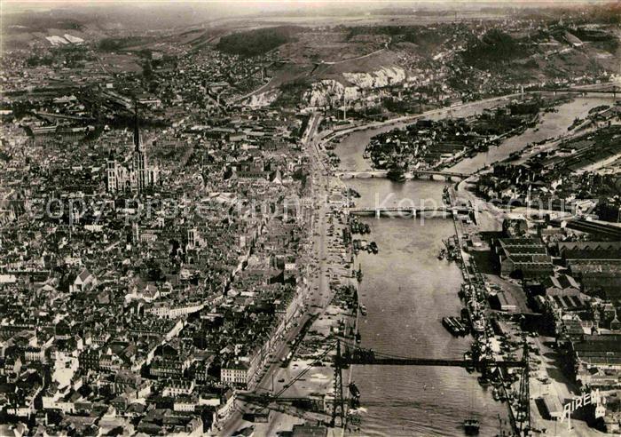 Rouen vue d avion