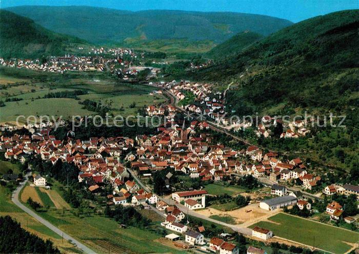 Schneeberg Unterfranken Odenwald Fliegeraufnahme