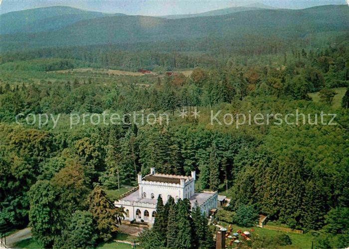 Bad Homburg Hotel Restaurant Gotisches Haus Fliegeraufnahme