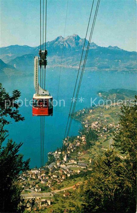 Seilbahn Weggis Rigi-Kaltbad Vierwaldstaettersee Pilatus